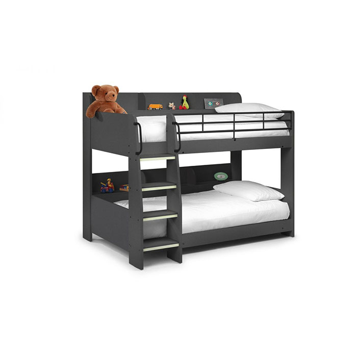Domino Bunk Bed Anthracite - Click Image to Close
